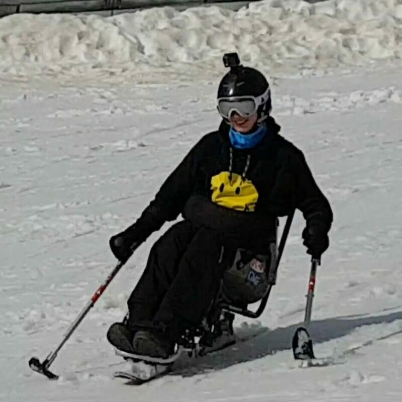clem sit ski photo
